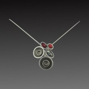 collier-acier-inoxydable-etain-rouge-pendentif-sc14 collier pendentif rouge