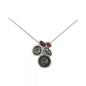 Collier Pendentif Rouge