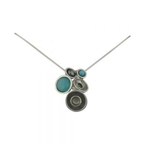 Collier Pendentif Turquoise
