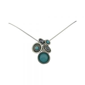 Collier Pendentif Turquoise