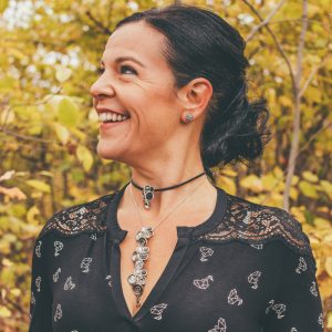 collier modulable blanc